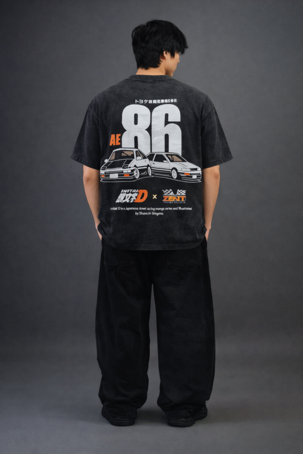 INITIAL D / AE86 RACING OVERSIZED T-SHIRT