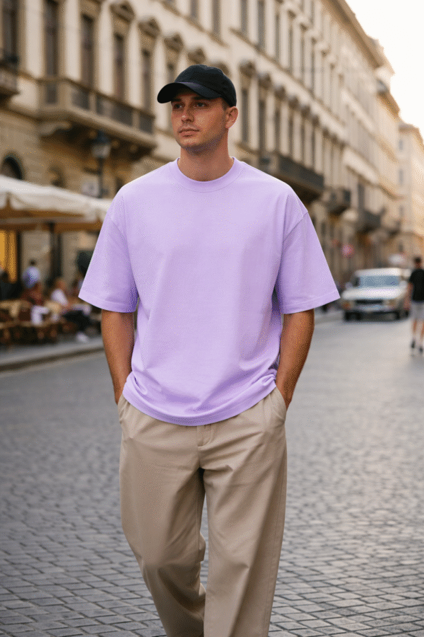 Lavender Oversized T-Shirt