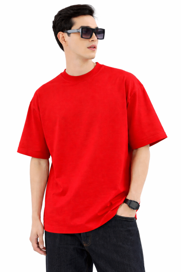 Red Oversized T-Shirt