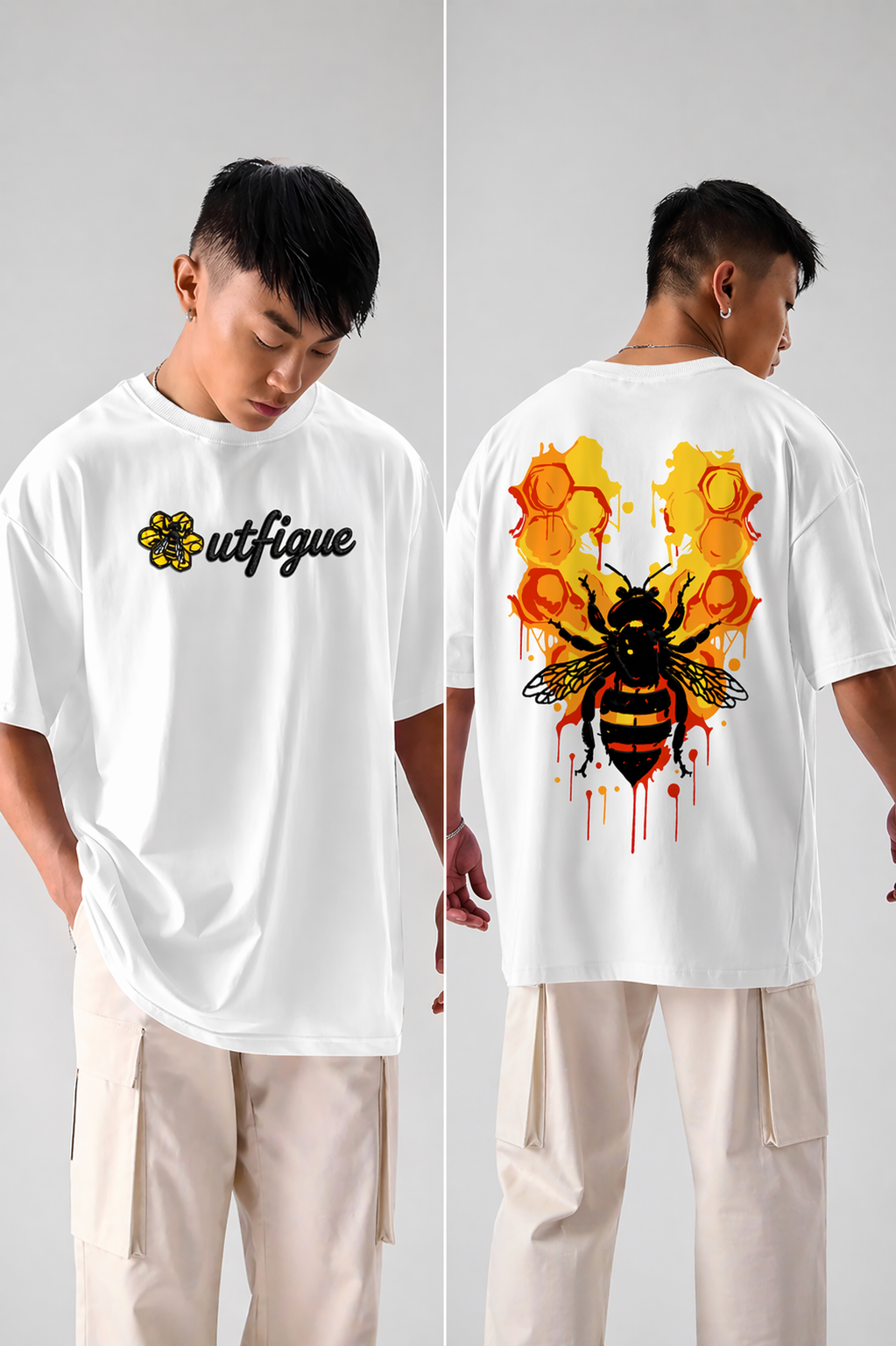 Premium Oversized White T-Shirt