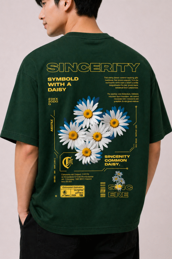 Sincerity Oversized Graphic T-Shirt