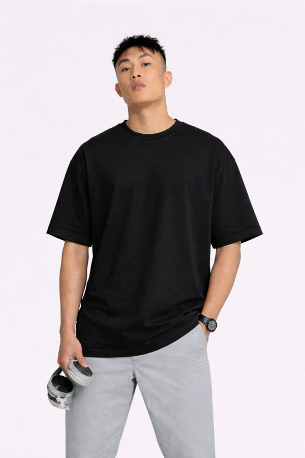 Black Oversized T-Shirt